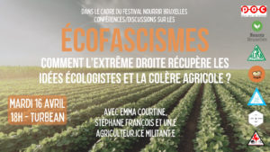 Conférence sur l'écofaschisme dans le cadre de Nourrir Bruxelles @ ULB, Turbean
