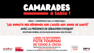 "Camarade, à table!" 3e édition @ FGTB WAPI