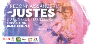 Exposition "Reconnaissance aux Justes du Centre et d'ailleurs" @ Maison Communale